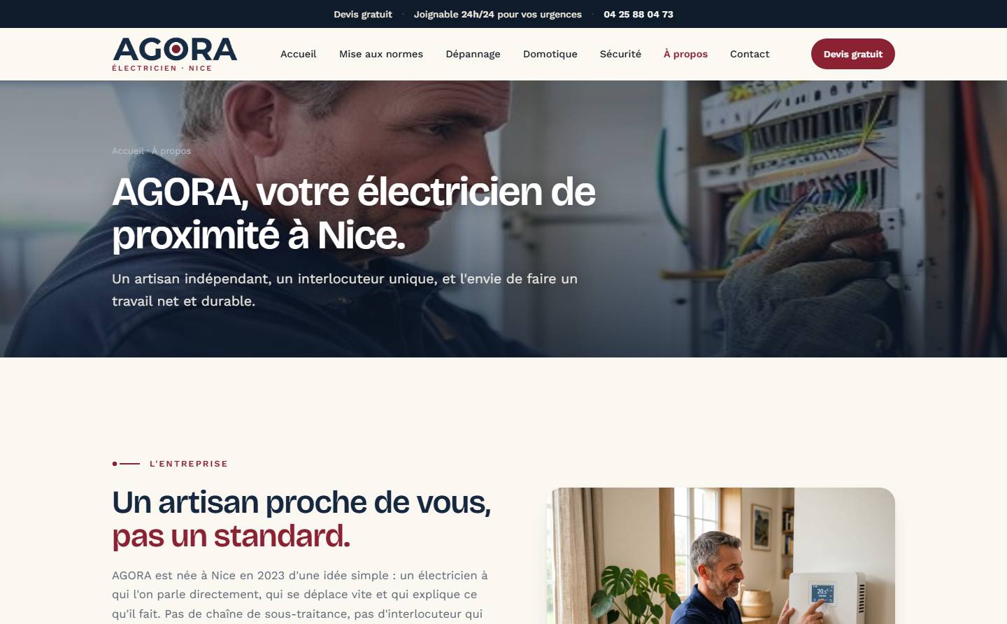 section — agora-nice