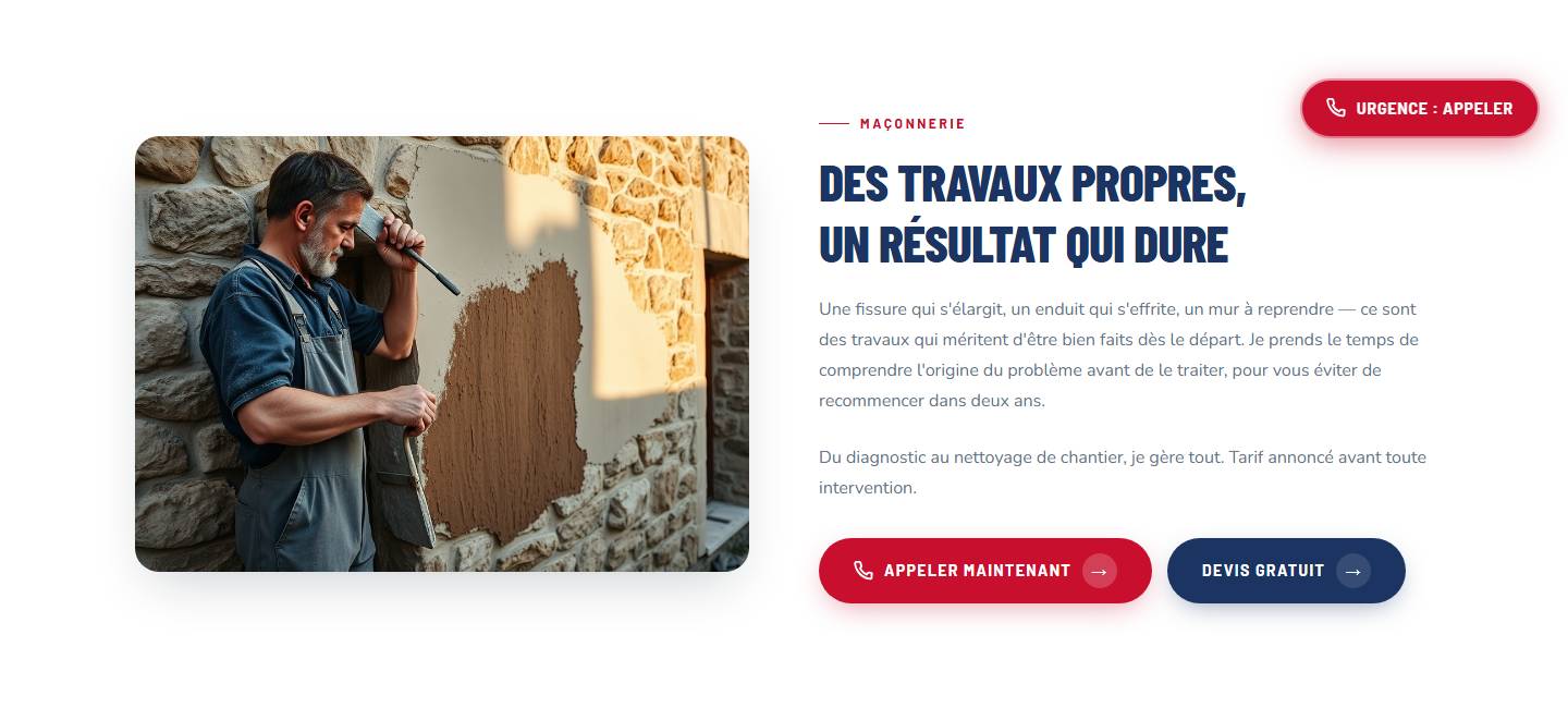 section — Des travaux propres,un résultat qui dure