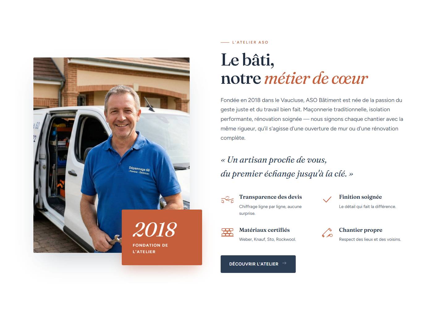 apropos — Le bâti,notre métier de cœur
