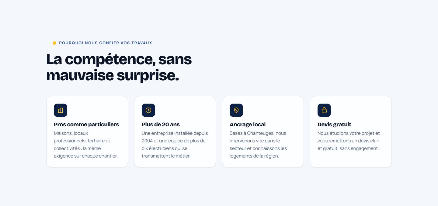 section — La compétence, sans mauvaise surprise.