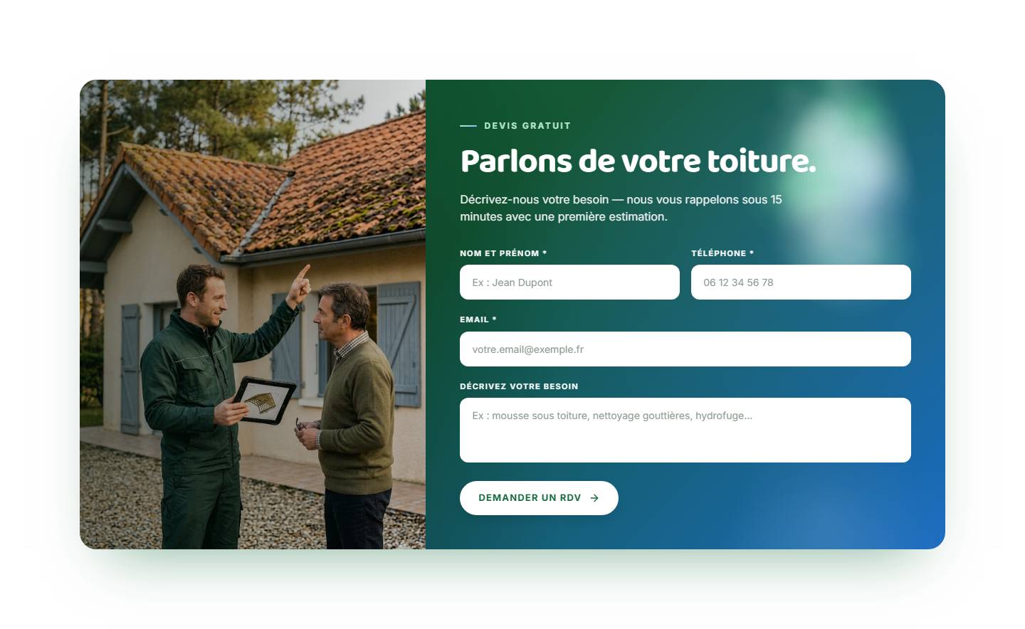 contact — Parlons de votre toiture.