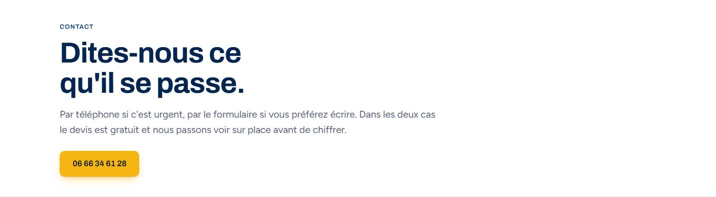 hero — Dites-nous ce qu'il se passe.