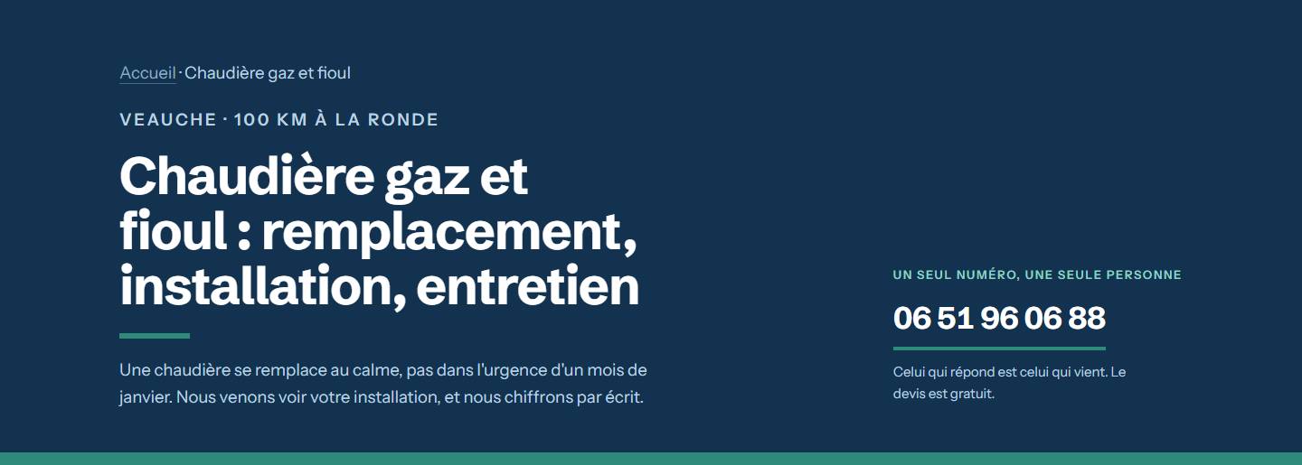 hero — Chaudière gaz et fioul : remplacement, installation, entretien