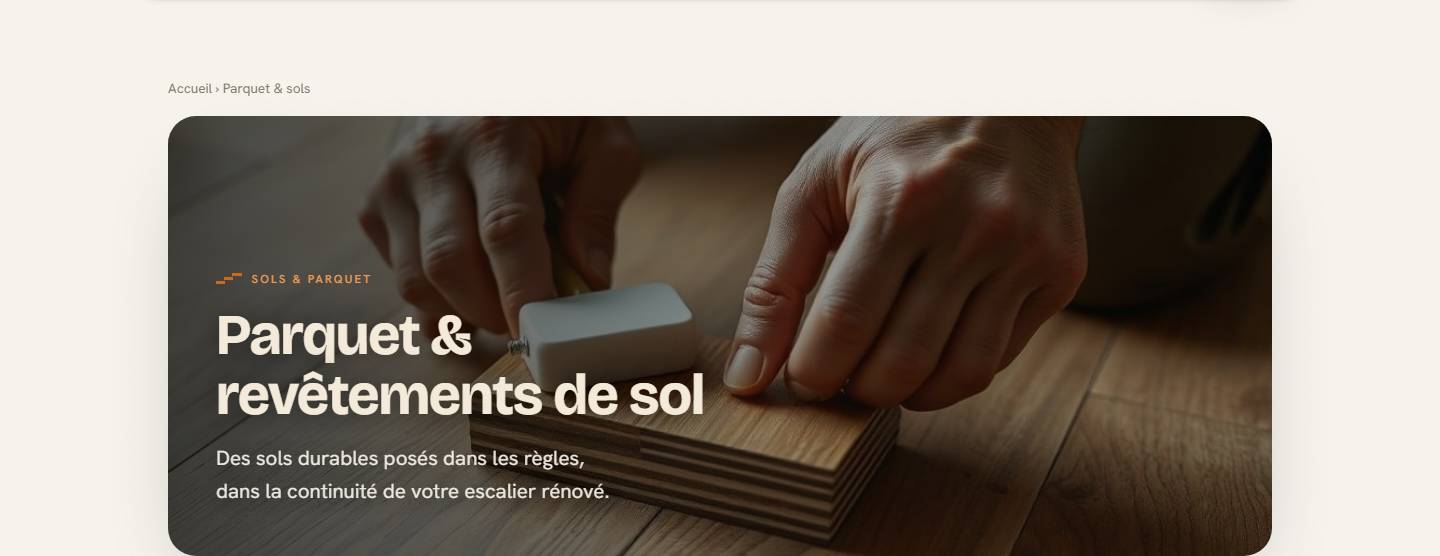 hero — Parquet & revêtements de sol