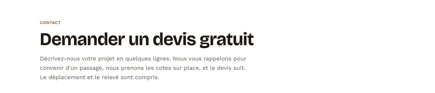 zone — Demander un devis gratuit