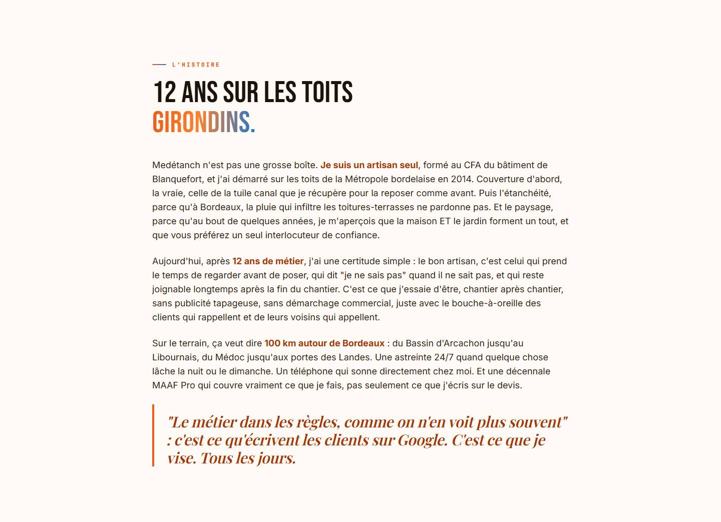 section — 12 ans sur les toitsgirondins.