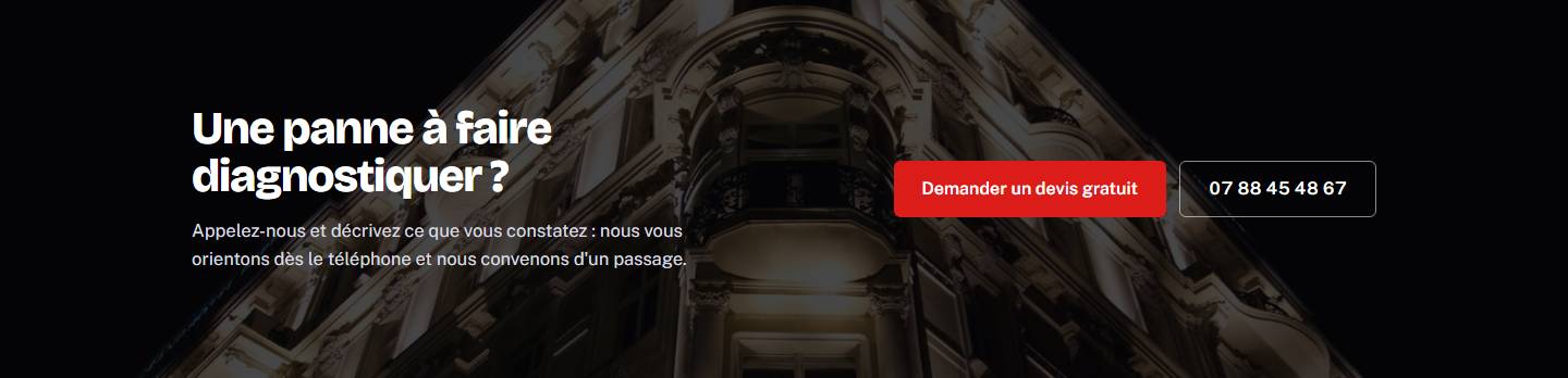 cta — Une panne à faire diagnostiquer ?