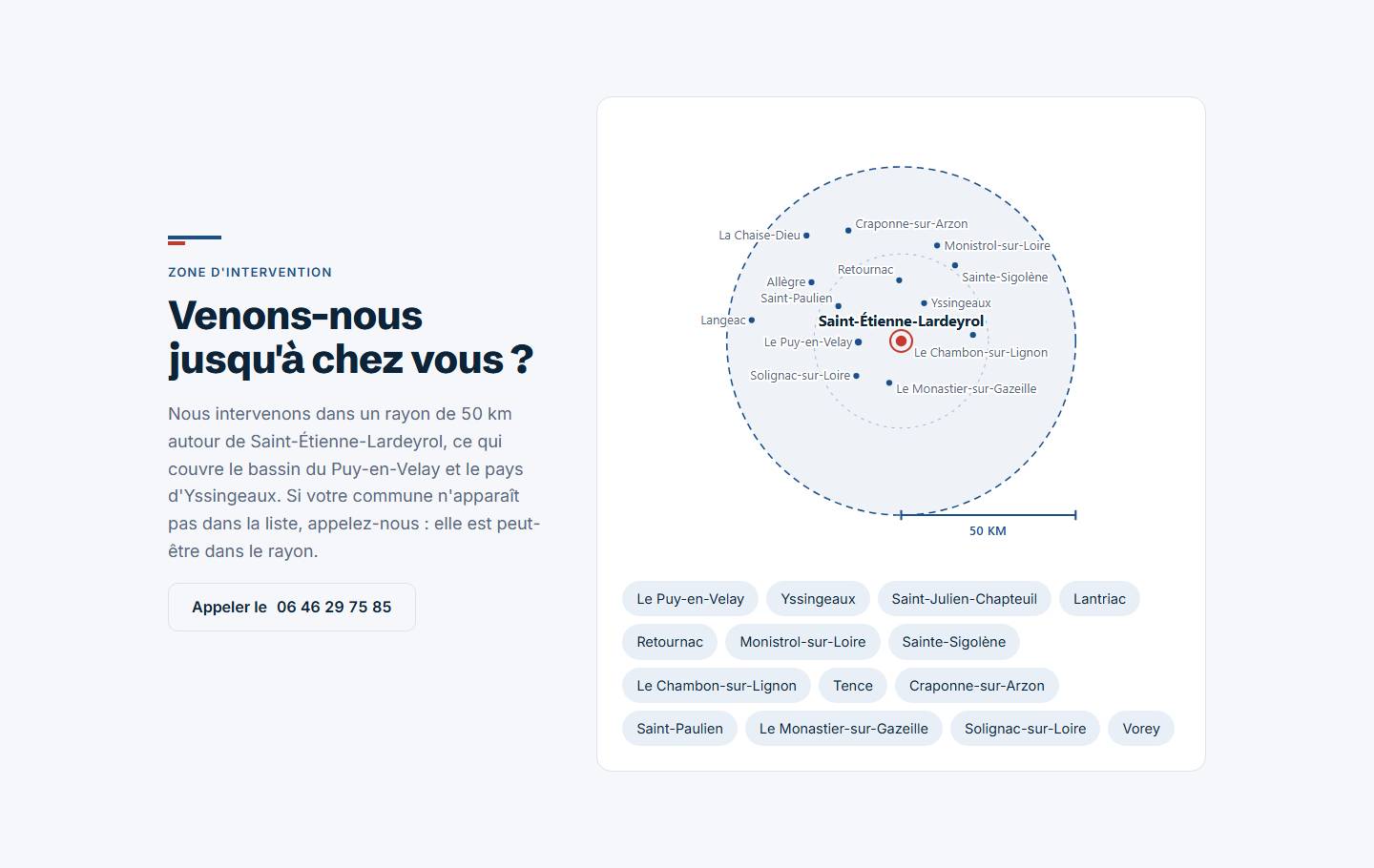 section — Venons-nous jusqu'à chez vous ?