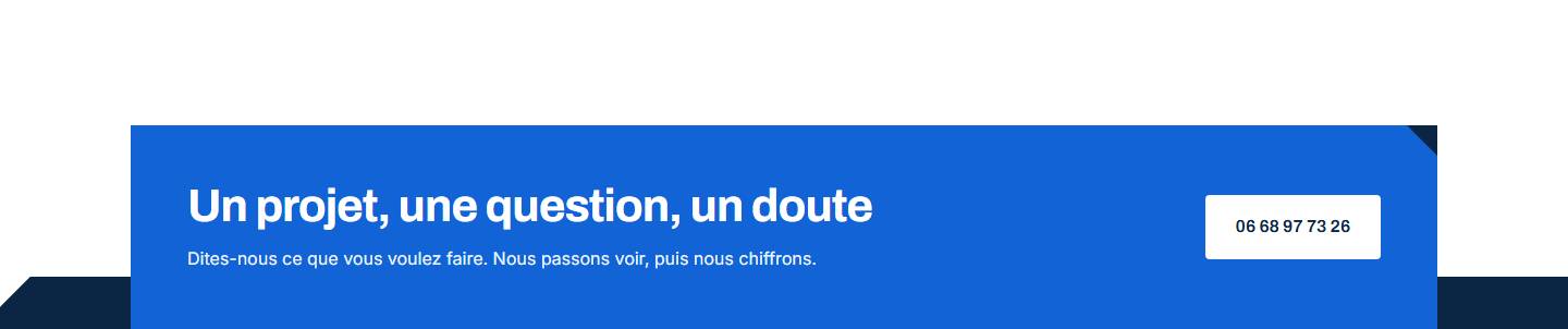 cta — Un projet, une question, un doute
