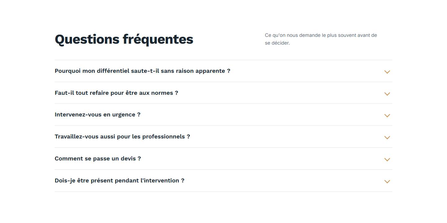 faq — Questions fréquentes